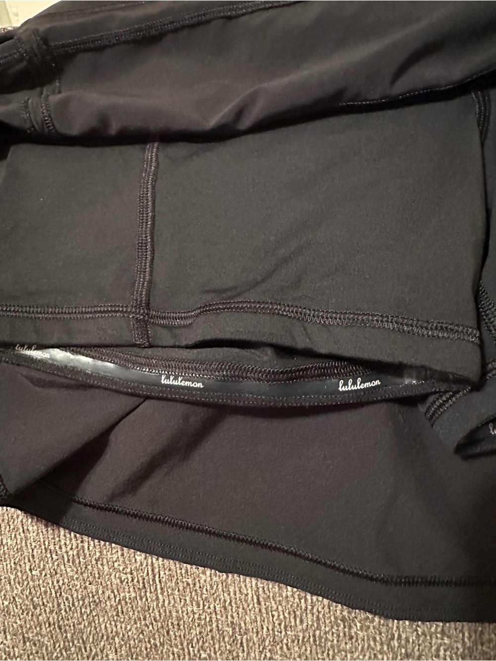 Lululemon Pace Rival blk size 4 skort. Excellent condition. No flaws or pilling. - Picture 7 of 7